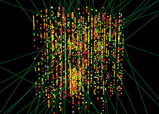 10 ms of IceCube data